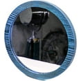 thumbnail image 2 of ROUND CHIC MIRROR (TORCHED) (Small, Vintage Blue), 2 of 4