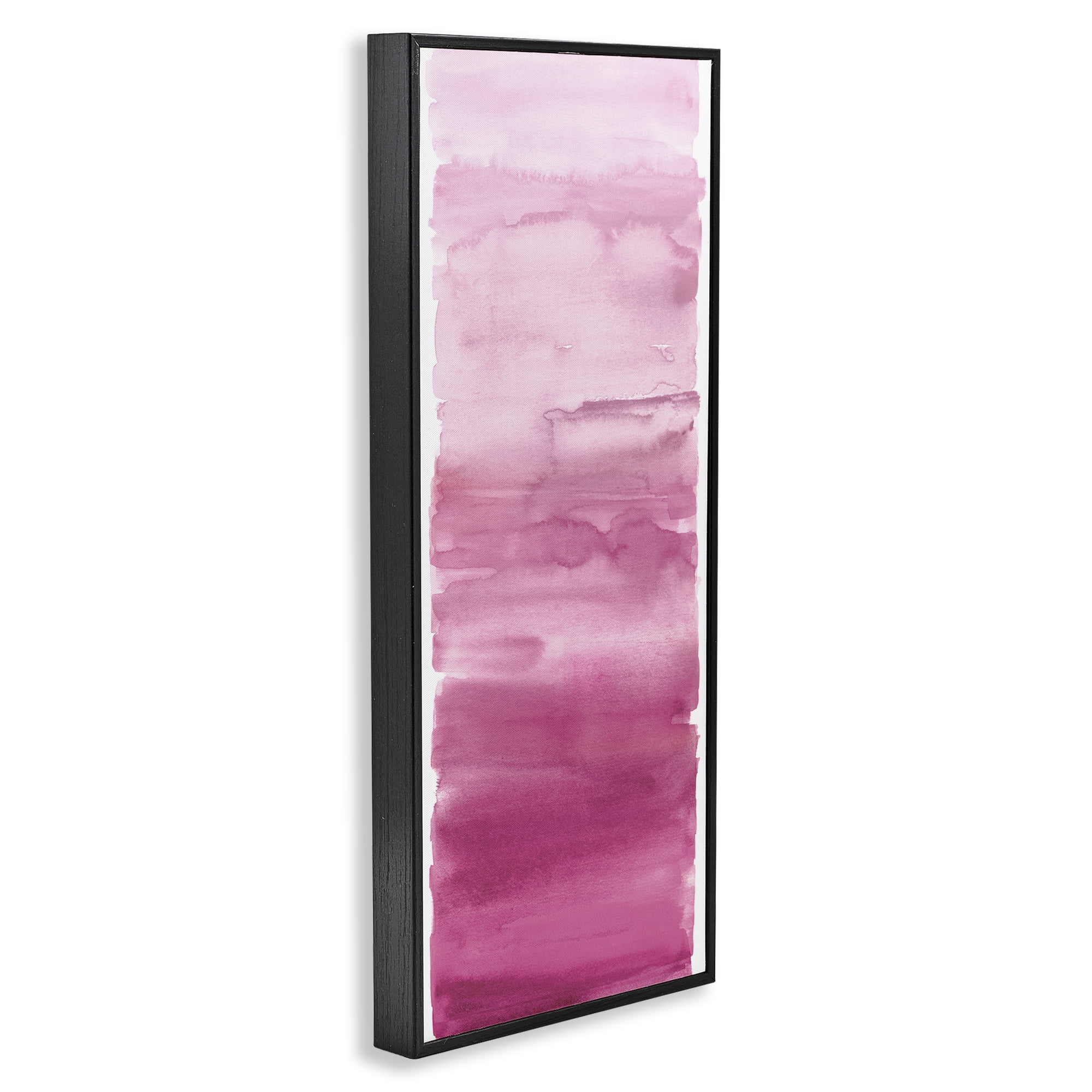 Stupell Industries Blush Blend Gradient Black Framed Giclee Art, design by Allie Corbin