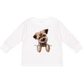 thumbnail image 3 of Inktastic Border Terrier Boys or Girls Long Sleeve Toddler T-Shirt, 3 of 5