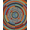 Multicolor Orange Blue Gray, Pattern 4, variant on ODIKA 2'x3' Washable Doormat Border Plane Educational Motifs Cartoon Galaxy Rocket Arc Orbiting Playful for Entryway, Kitchen, Laundry Room, Non-Slip, Low Pile