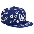 thumbnail image 3 of Men's New Era Royal Los Angeles Dodgers Team Confetti 59FIFTY Fitted Hat, 3 of 6