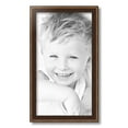 thumbnail image 2 of ArtToFrames 11x20 inch Contrast Walnut Picture Frame, Brown Wood Poster Frame (4932), 2 of 7