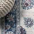 thumbnail image 6 of JONATHAN Y MODERN PERSIAN 2 x 10 Runner Rug, Vintage Moroccan Traditional - Blue/Ivory/Red, MDP101C-210, 6 of 9