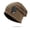 Coffee, variant on Baseball Hat Sun Caps Fashion Women Lady Winter Warm Crochet Knitted Flowers Decorated Ears Hat Pp Hats Clearance