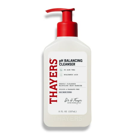 Thayers Face Care pH Balancing Daily Cleanser with Aloe Vera 8 fl oz