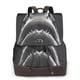thumbnail image 1 of Balery Black And White Shark Mochila de Cuero para Mujeres, Gran Capacidad, Bolsa de Viaje Multifuncional, Mochila de Cuero y Bolsa de Hombro para Mujeres, 1 of 4