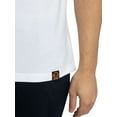 thumbnail image 5 of Trojan Three Colour Tipped Pique Polo Shirt, White, 5 of 6