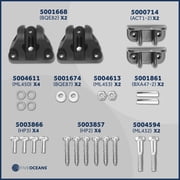 Bennett Marine Bolt Electric Trim Tab System 12 x 12, Includes Integrated Helm Control, Actuators, Wires Harnesses and Mounting Hardware, Complete Kit BOLT1212, 12V DC - FO4321