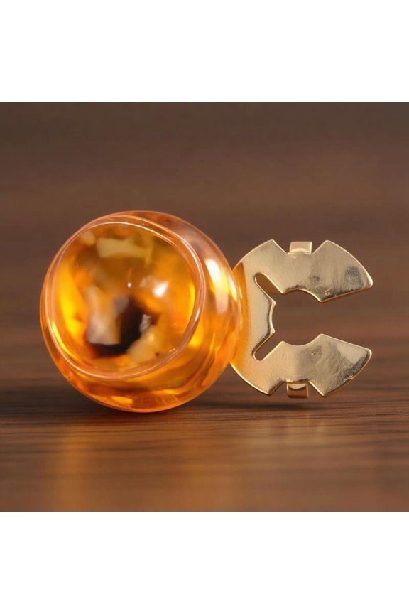 Marbled Effect Shirt Cufflinks Clip For Shirt Jackets Clothing Decoration