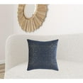 thumbnail image 5 of Navy Gold Cross Hatch Pattern Throw Pillow, 5 of 5