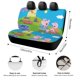 thumbnail image 2 of Peppa Pig-theme Car Rear Seat Covers Back Elastic Flexible Car Seat Covers Decorative Fits Most Cars 120x59x76cm, 2 of 6