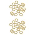 thumbnail image 2 of 40pcs 40/30 Mm Bebé Natural Dentición Anillos Collar De Diy Arte, 2 of 8