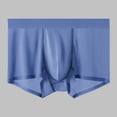 thumbnail image 2 of toraway Men's Ice Silk Stretch Mid Rise Comfortable Natural Silk Liner Crotch Briefs XXL, 2 of 4