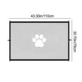 thumbnail image 3 of Cagogo under $5 Pet Gate No Drilling, No Drill Pet Gate Barrier, Adjustable Dog Cat Safety Fence, Staircase Entrance Isolation Net, Home Use Pet Protection, Anti Climb Mesh Panel With Paw Print, 3 of 6