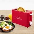 thumbnail image 4 of Nostalgia Retro Single Slot Toaster, Electroc Toaster with Cancel, Defrost, and Bagel Button, Red, 4 of 7