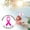 C, variant on Cancer Awareness Brooch Ribbon Badge for Women's Health Support Commemorative Jewelry for Cancer Prevention Events Stylish Statement Piece