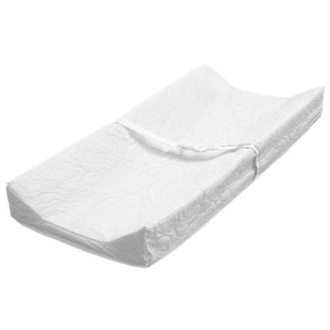 L A BABY 340132 L. A.baby contoured changing pad White