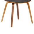 thumbnail image 4 of Carson Carrington  Ladeplads Mid-century Walnut Dining Chair Grey Wood, 4 of 5