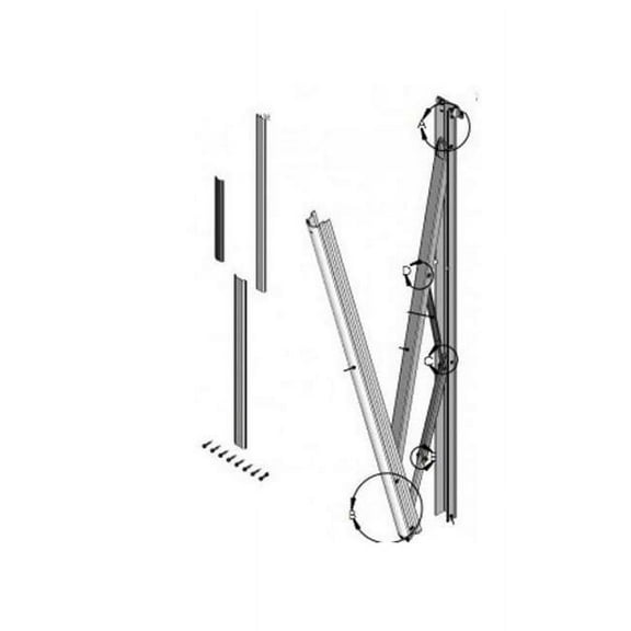 Lippert Component M6V-434723 12V Awning Solera Power