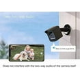 thumbnail image 3 of Support pour la Toute Nouvelle Wyze Cam V3 Seulement, Housse de Protection Étanche et Boîtier Mural Réglable à 360 Degrés, Boîtier Solide pour le Système de Caméra de Maison Intelligente Wyze V3 pour l'Extérieur et l'Intérieur (Noir, Lot de 2), 3 of 5