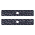 thumbnail image 7 of Yayeee Faucet Mat for Kitchen Sink 30" Diatomite Long Splash Guard Pad, Red Fireworks Pattern, 2 Pack, 7 of 7