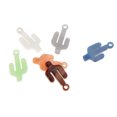 thumbnail image 4 of Colgantes de acrílico Sunnimix Forma Cactus 6 piezas para joyería DIY, 4 of 8