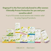 Corman Organyc Chlorine Free Biodegradable Hypoallergenic Cotton Feminine Pads, Heavy Flow, 10 Count (Pack of 6)