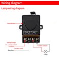 thumbnail image 3 of Interruptor de control remoto inalámbrico AC 220V 30A 1CH 433MHz RF, 3 of 6
