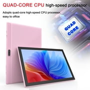 10 inch Tablet Android 15 Tablets, 8GB RAM 32GB ROM 1TB Expandable, Quad-Core Processor Tablet PC, 1280x800 IPS HD Touch Screen, 6000mAh Battery, 2MP+8MP Dual Camera, WiFi6, BT, GMS, Pink