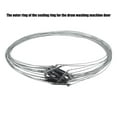 thumbnail image 6 of 2Pcs Washer Door Boot Spring Clamp Laundry Home Washing Machine Door Seal Clamp, 6 of 7