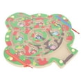thumbnail image 2 of Laberinto educativo magnético de madera para niños, juego de mesa de entrenamiento cerebral para niños, juguete educativo, 2 of 9