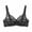 Black, variant on Ohufall Women's Lace Bras Breathable Comfort Push Up Bra Fashion Lightweight Everyday Underwear