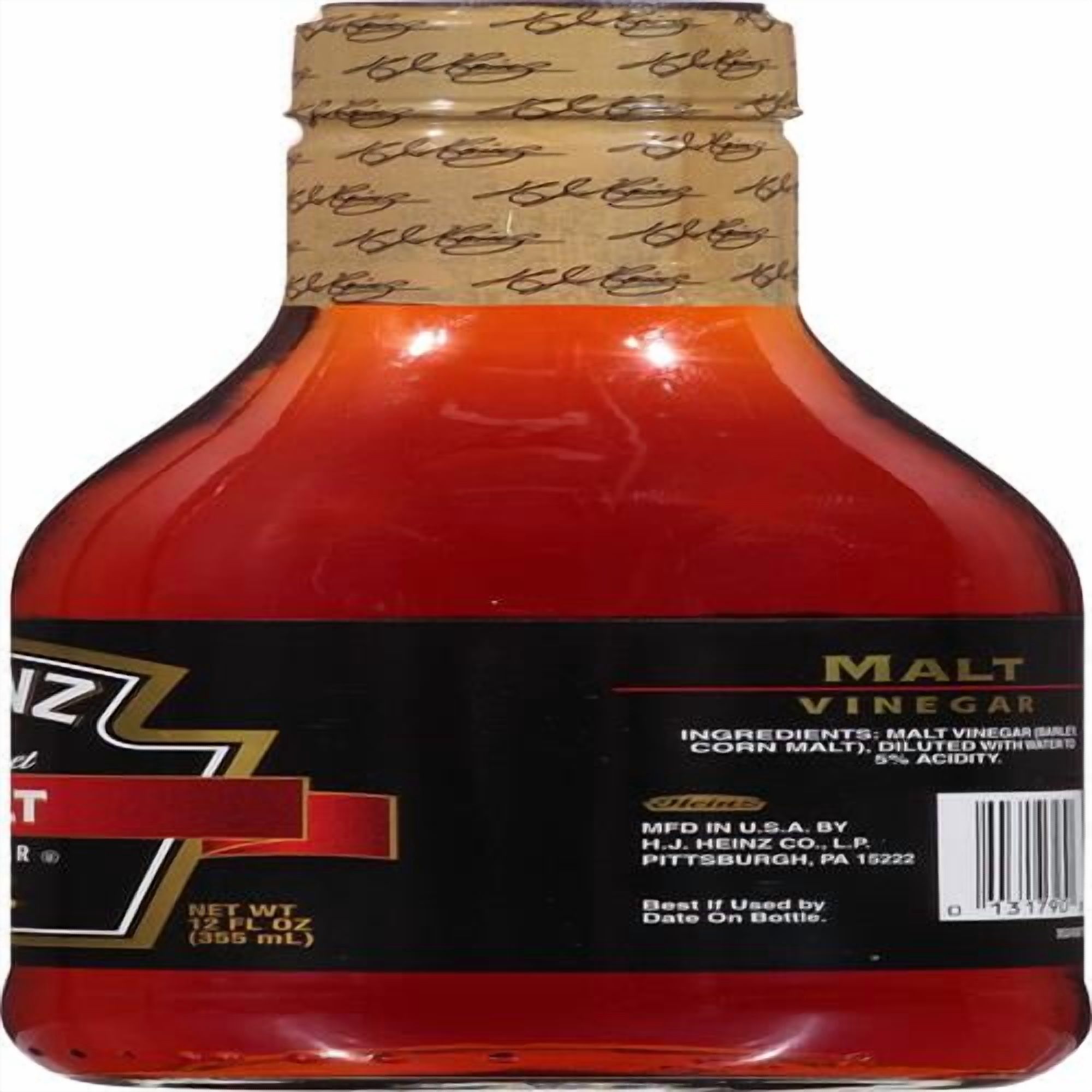 Heinz Gourmet Malt, Vinegar, 12 Fl Oz - Pack of 2