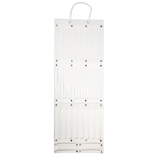 Organizador de 3 filas para pinzas de pelo, lazos y diademas, plegable, para puerta, pared y armario.