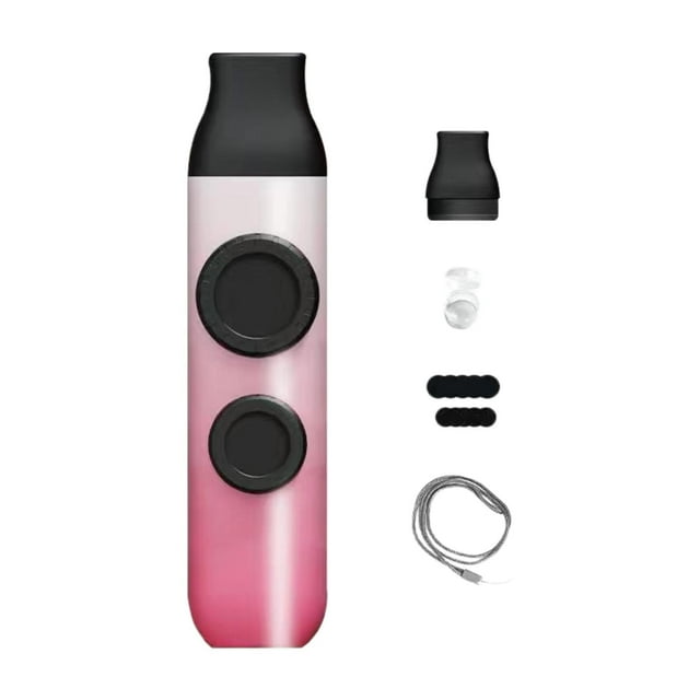 HILABEE Kazoo Flute Party Favors Portable Mini Kazoo for Travel Music Lovers Concert Pink Gradient