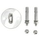 thumbnail image 2 of Gancho De Pared Con Grapa, Acero Inoxidable 304 Gran Capacidad De Rodamiento Soldado Firmemente En Forma De U Colgador De Montaje En Techo A Prueba De Herrumbre Para Columpio Para ANGGREK Otros, 2 of 8