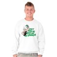 thumbnail image 5 of Don't Make Me Break Out The Spinach Sweatshirt for Men or Women Brisco Brands M, 5 of 6