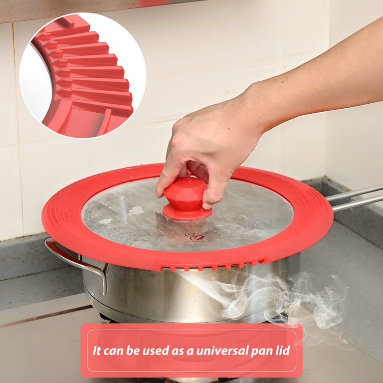 A Universal Pot Lid for Skillets, Pots, and Pans