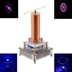 thumbnail image 3 of DIY de bobina pequeña Tesla DC 24V 3A Transmisión inalámbrica pa + Potencia Enseñanza Demostración Física Tablero de bricolaje Sunnimix Plasma de bobina de Tesla musical, 3 of 7