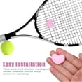 thumbnail image 4 of 10pcs Tennis Racket Vibration Dampener Heart-Shaped Silicone Racket Shock Absorber Vibration Absorber Cute Tennis Accessories, 4 of 8