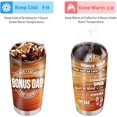 thumbnail image 6 of To My Bonus Dad Tumbler Cups with Lid and Straw, Thank You for Stepping in and Becoming The Dad Gifts Coffee Cups Double Wall Vacuum Insulated Stainless Steel Travel Tumbler, 20oz, 6 of 6