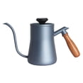 thumbnail image 2 of veasfak Gooseneck Kettle Coffee Pour Over Tea Kettle Precision Flow Spout w/ Thermometer Light Blue, 2 of 8