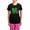 With Pink Pant, variant on CafePress - Lucky 4 Leaf Clover Irish Women's Dark Pajamas - Women's Short Sleeve Print T-Shirt and Pants Dark Cotton Pajama Set