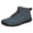Navy, variant on HTHLVMD Hand-Stitched High Top Sneakers, Casual Comfort Walking Shoes, Orthopedic Sneakers, Women's Handmade Leather Comfy Shoes, Soft Comfort Arch Support Boots Men, Black 5