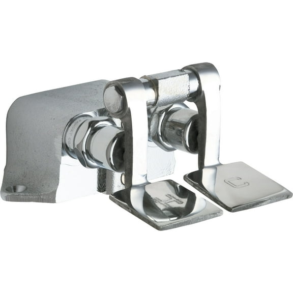 Chicago Faucets 625-Ab Ecast Combination Pedal Box - Chrome