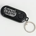 thumbnail image 3 of Outdoor Stopwatch Keyring Digital Accessories Compact Clock LCD Display Lightweight Multifunction Timing Playground Classroom Kitchen Gym Sports Training Accurate Scratch Resistant, 3 of 5