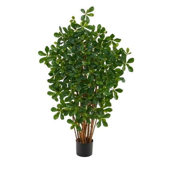 Nearly Natural 3.5' Black Olive Artificial Tree