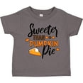 thumbnail image 3 of Inktastic Thanksgiving Sweeter Than Pumpkin Pie Boys or Girls Toddler T-Shirt, 3 of 5