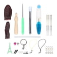 thumbnail image 5 of Kit de fieltro de lana con aguja, 50 colores, 5g, suministros de fieltro, herramientas para manualidades de juguete hechas a mano, 5 of 5