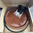 thumbnail image 5 of Wall Mounted Bird Feeder and Bird Bath Spa, 2-in-1 Rotating Tree Mounted Bird Water Bowl with 2 Trays for Outdoor Garden Deck, Terracotta Color, 5 of 6